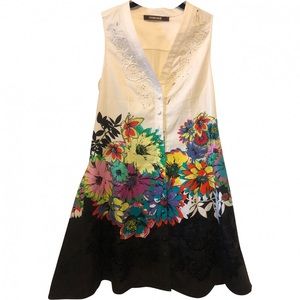 ROBERTO CAVALLI Mid-Length FLORAL Dress